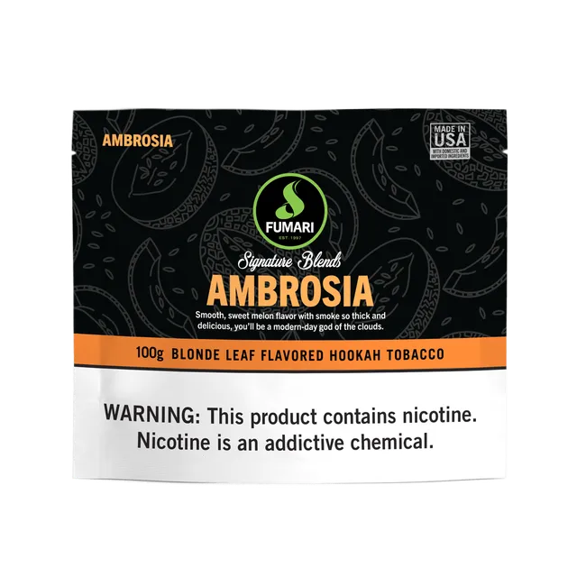 fumari-ambrosia-shisha-tabak-100g-melone-zitrus image 1