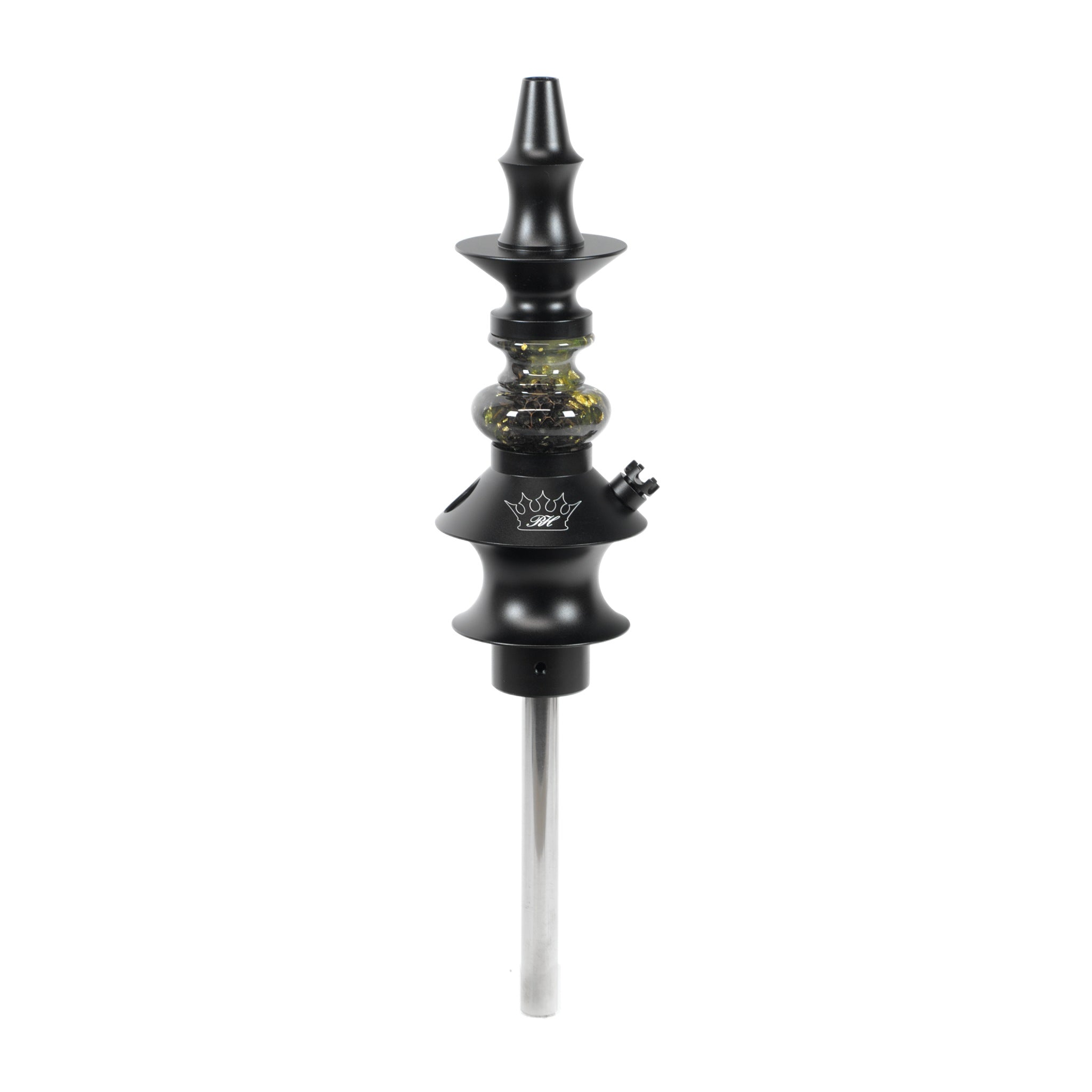 regal-pawn-micro-shisha-green-sweetgum-gold-flakes-unikat image 1