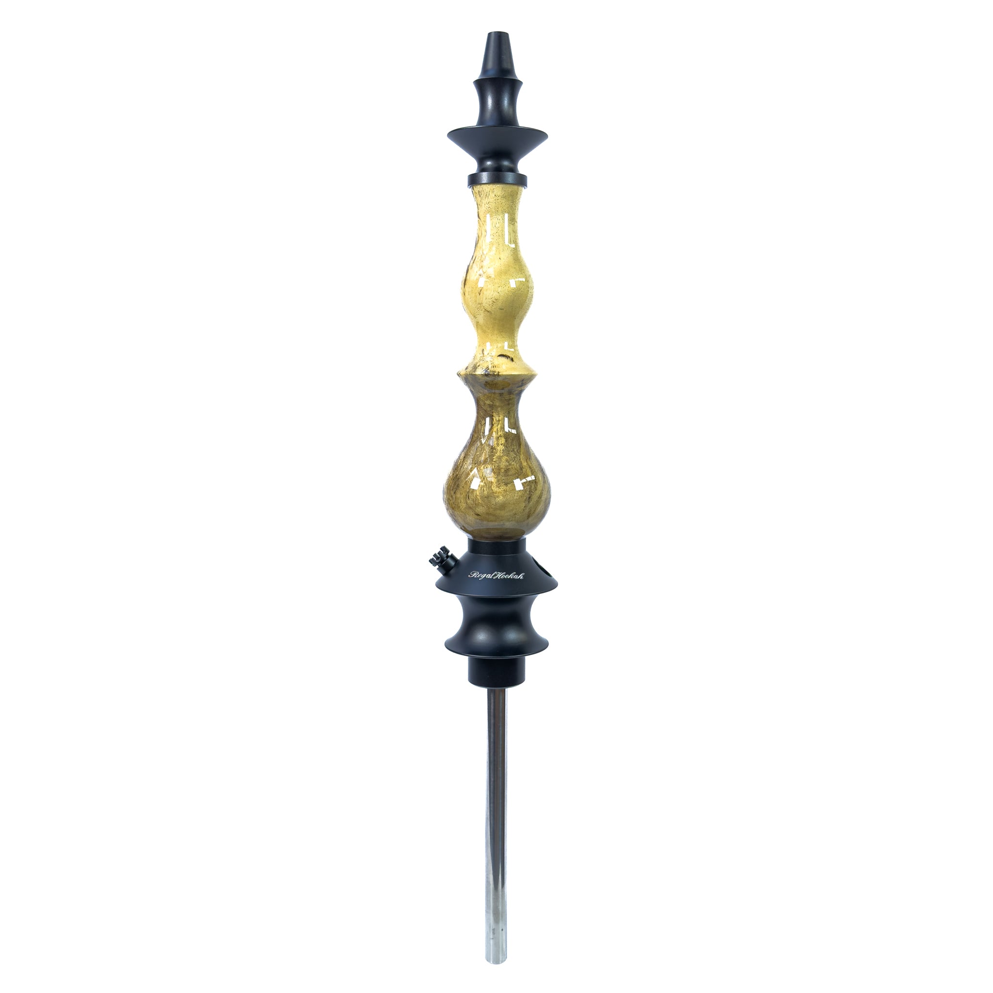 regal-hookah-regal-queen-ca-buckeye-holz-shisha-goldbraun image 1