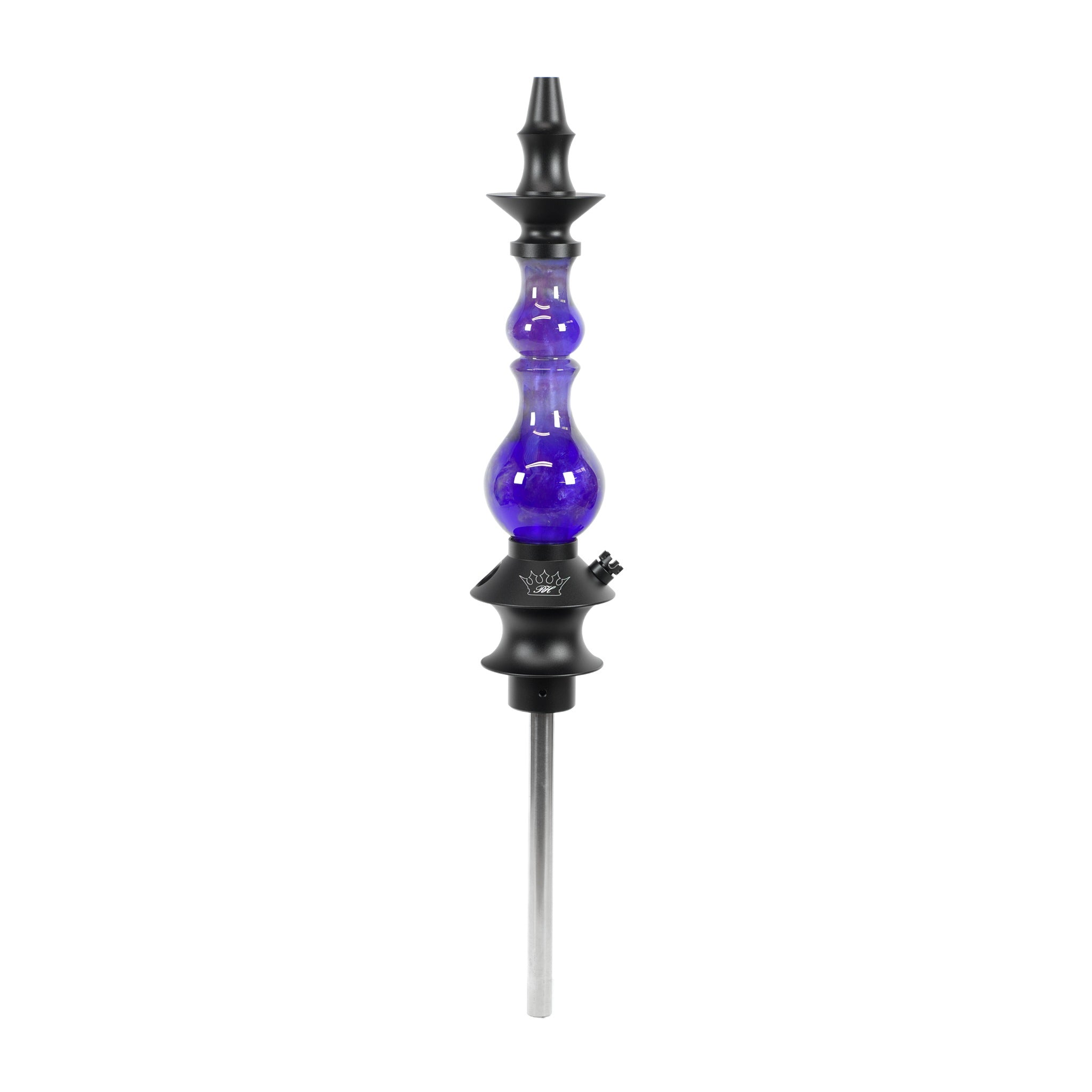 regal-hookah-bishop-shisha-epoxy-purple-unikat image 1