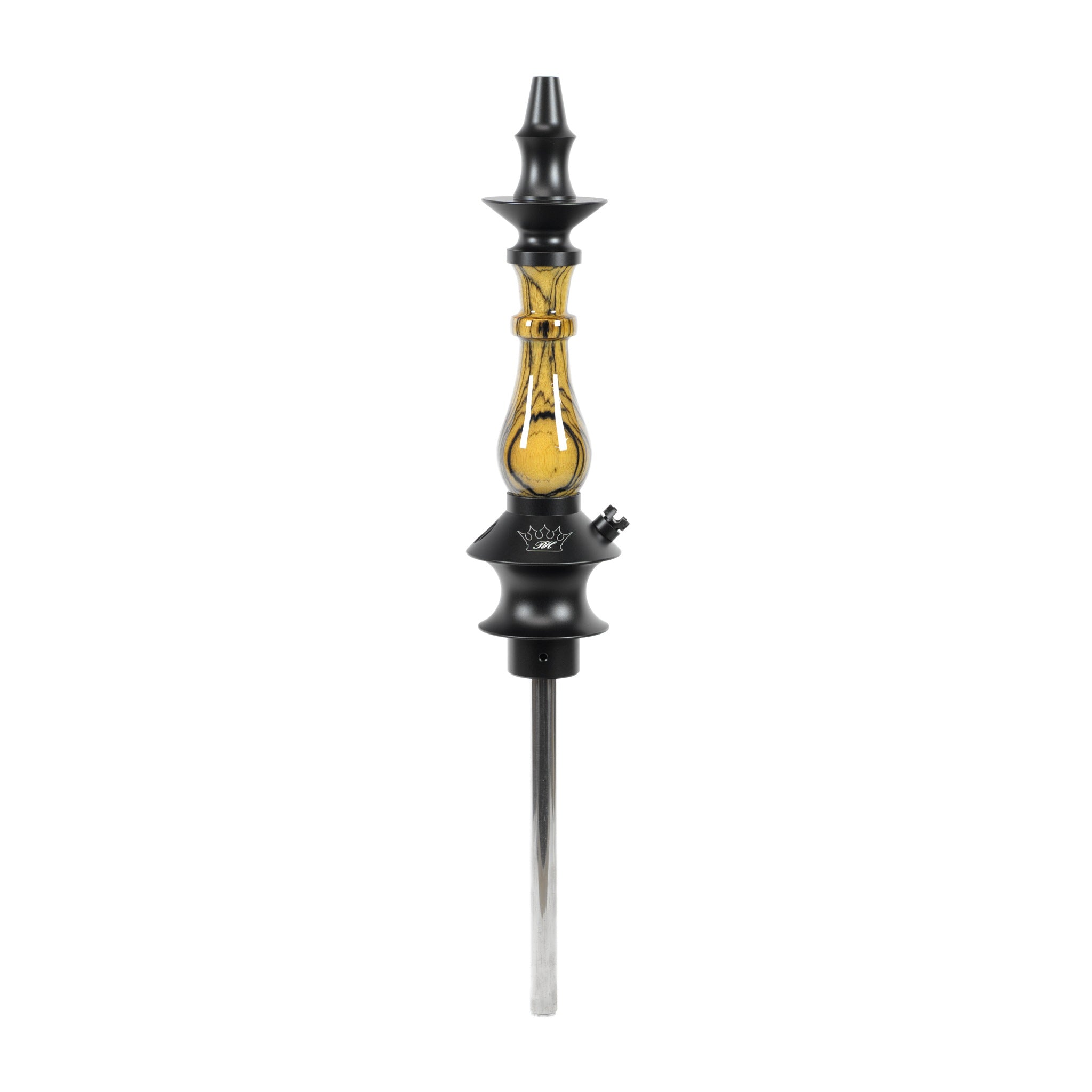 regal-prince-black-giant-ebony-holz-shisha-schwarz image 1