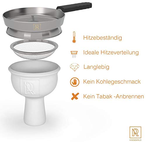 m-rosenfeld-tonkopf-wei-set-mit-kaminaufsatz-6-loch image 2