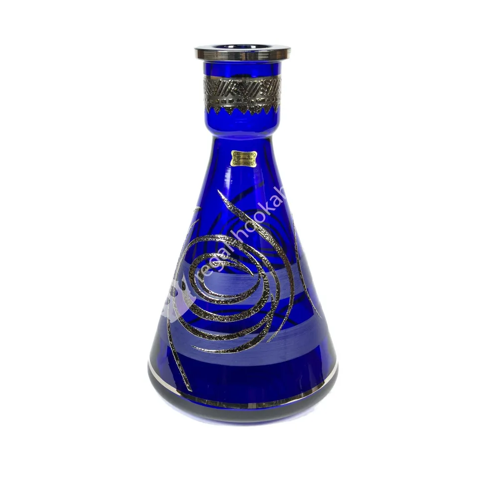 eggerman-galaxy-blue-platinum-shisha-bowl-glas-blau image 1