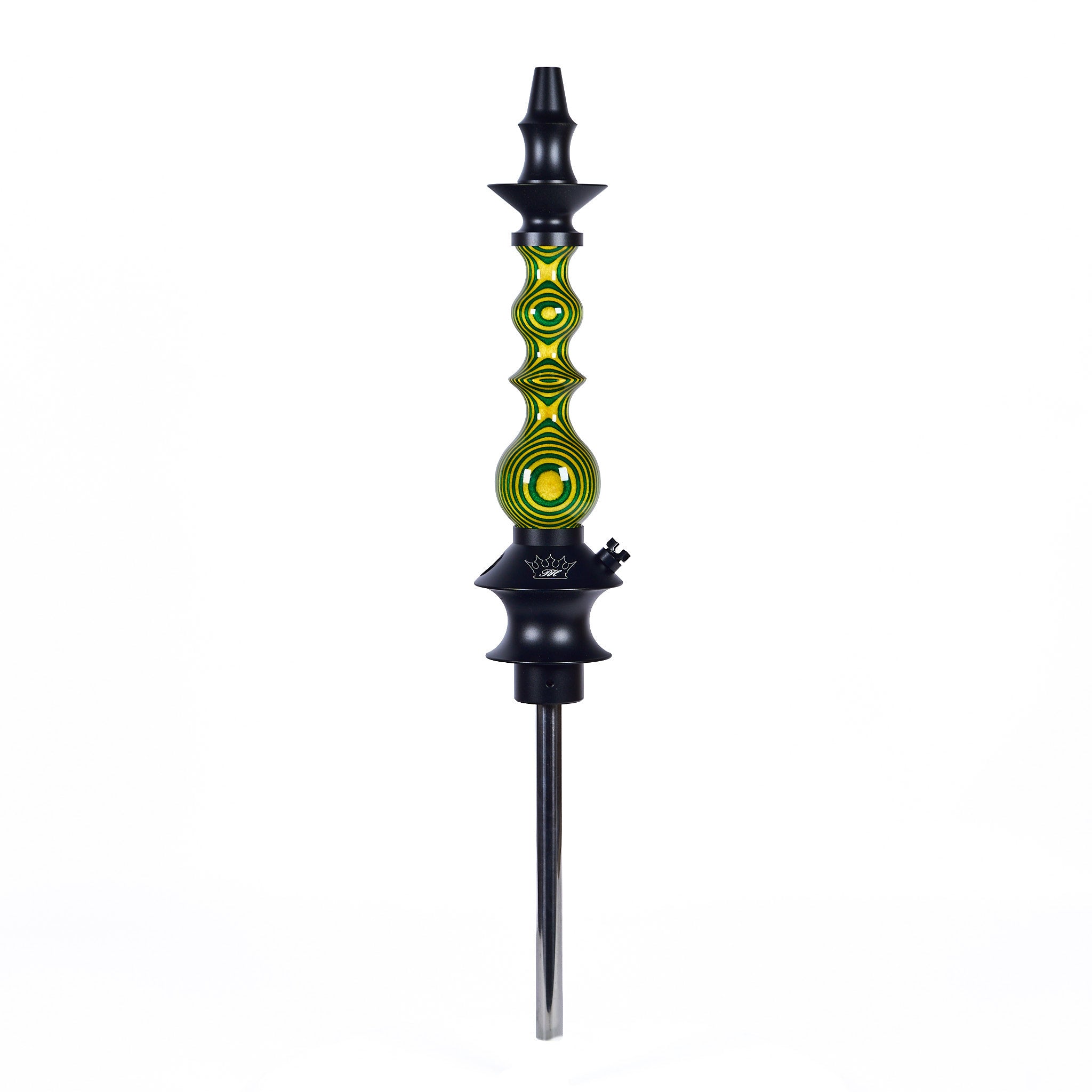 regal-mini-queen-dw-dandelion-shisha-gelb-gr-n-holz image 1