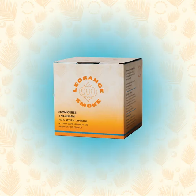 leorange-26mm-naturkohle-kokoskohle-1kg-cubes image 1