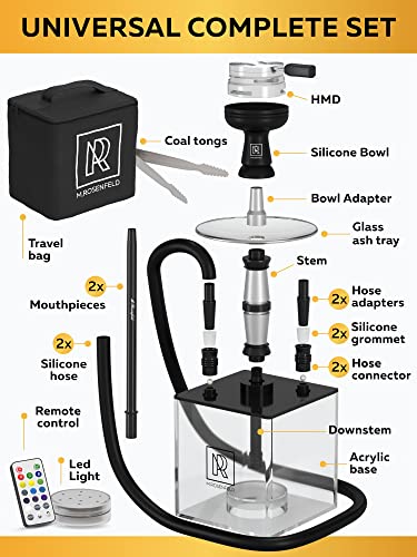 m-rosenfeld-shisha-to-go-set-mit-tasche-2-schl-uche-acryl-led image 2